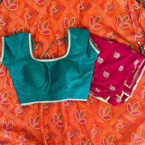 Gold detailed lehenga, Small